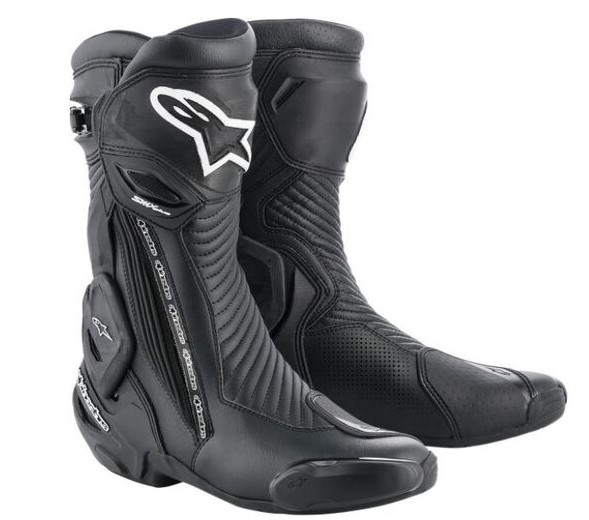 Alpinestars SMX Plus V2 Boots - Black - Available in All Sizes