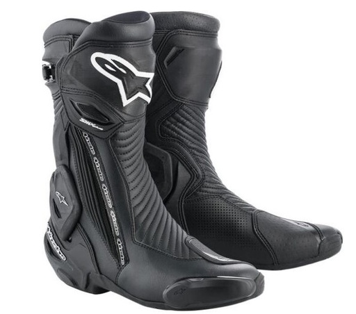 Alpinestars SMX Plus V2 Boots - Black - Available in All Sizes